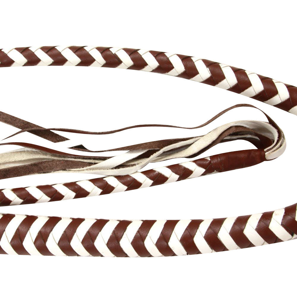 Handmade Leather Bull Whip – Equestrian & Outdoor Performance Gear