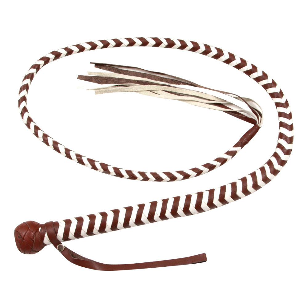 Handmade Leather Bull Whip – Equestrian & Outdoor Performance Gear